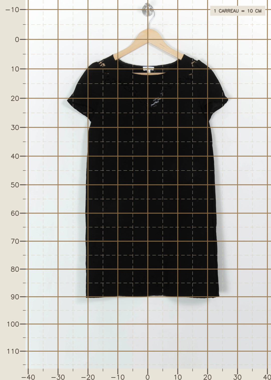 Robe Noire - Taille S/36 de la marque Pablo | PARAD114378 - Vendu par Paradigme - Image 4