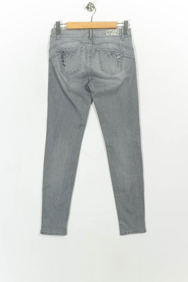 Jean Gris - Taille M/38 de la marque Liu Jo | PARAD114380 - Vendu par Paradigme - Image 5