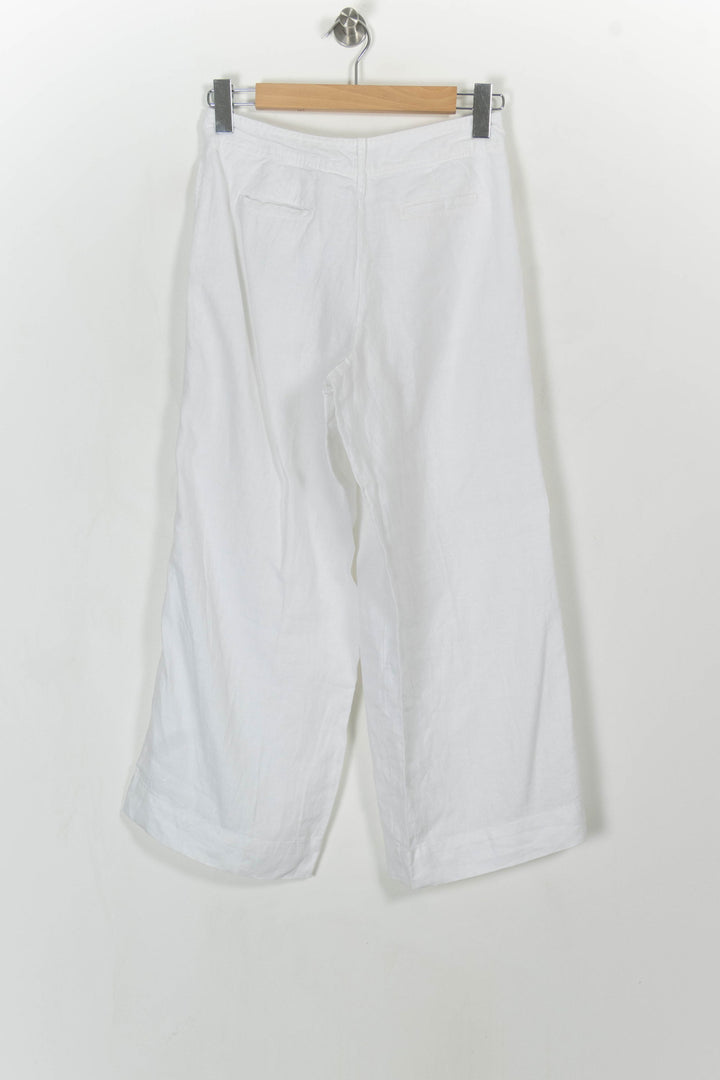 Pantalon Large Blanc - Taille S/36 de la marque La Redoute Collections | PARAD114384 - Vendu par Paradigme - Image 5