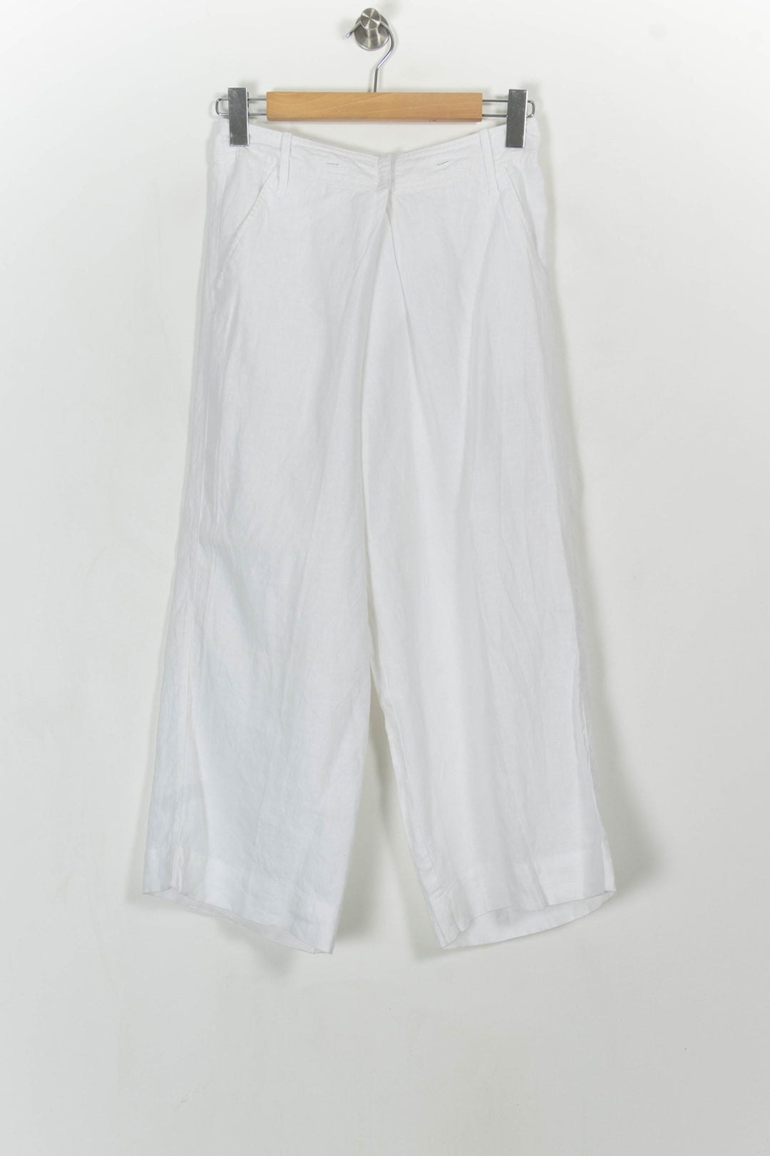 Pantalon Large Blanc - Taille S/36 de la marque La Redoute Collections | PARAD114384 - Vendu par Paradigme - Image 2