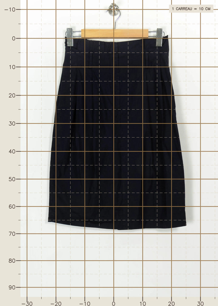 Jupe Droite Bleue - Taille M/38 de la marque COS | PARAD114389 - Vendu par Paradigme - Image 4