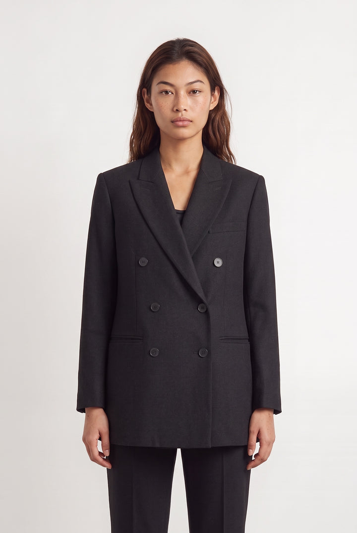 Blazer Gris - Taille S/36 de la marque Max Mara | PARAD114394 - Vendu par Paradigme - Image 1