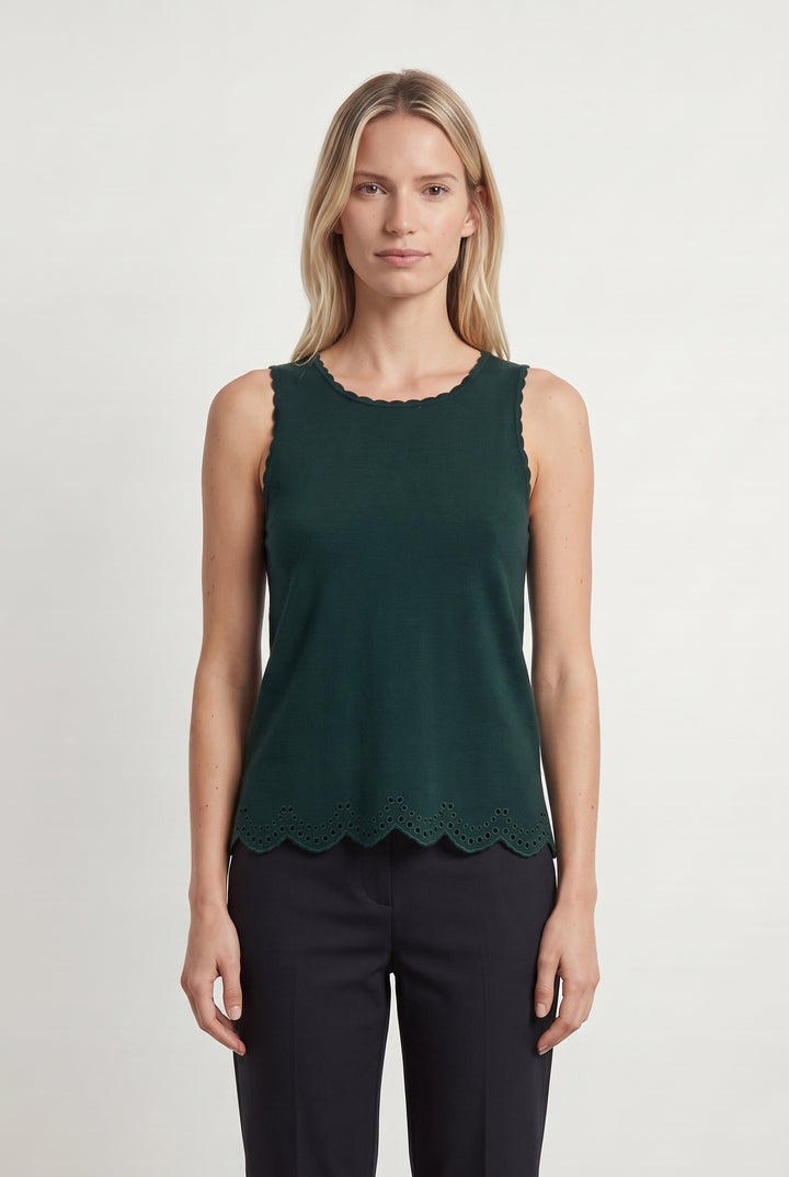 Débardeur Vert - Taille S/36 de la marque Sézane | PARAD114398 - Vendu par Paradigme - Image 1