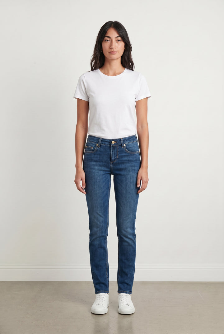 Jean Slim Bleu - Taille M/38 de la marque Liu Jo | PARAD114399 - Vendu par Paradigme - Image 1