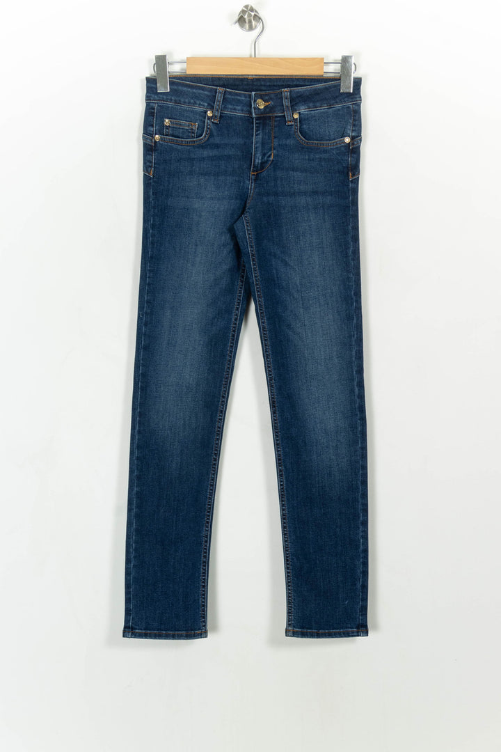 Jean Slim Bleu - Taille M/38 de la marque Liu Jo | PARAD114399 - Vendu par Paradigme - Image 2
