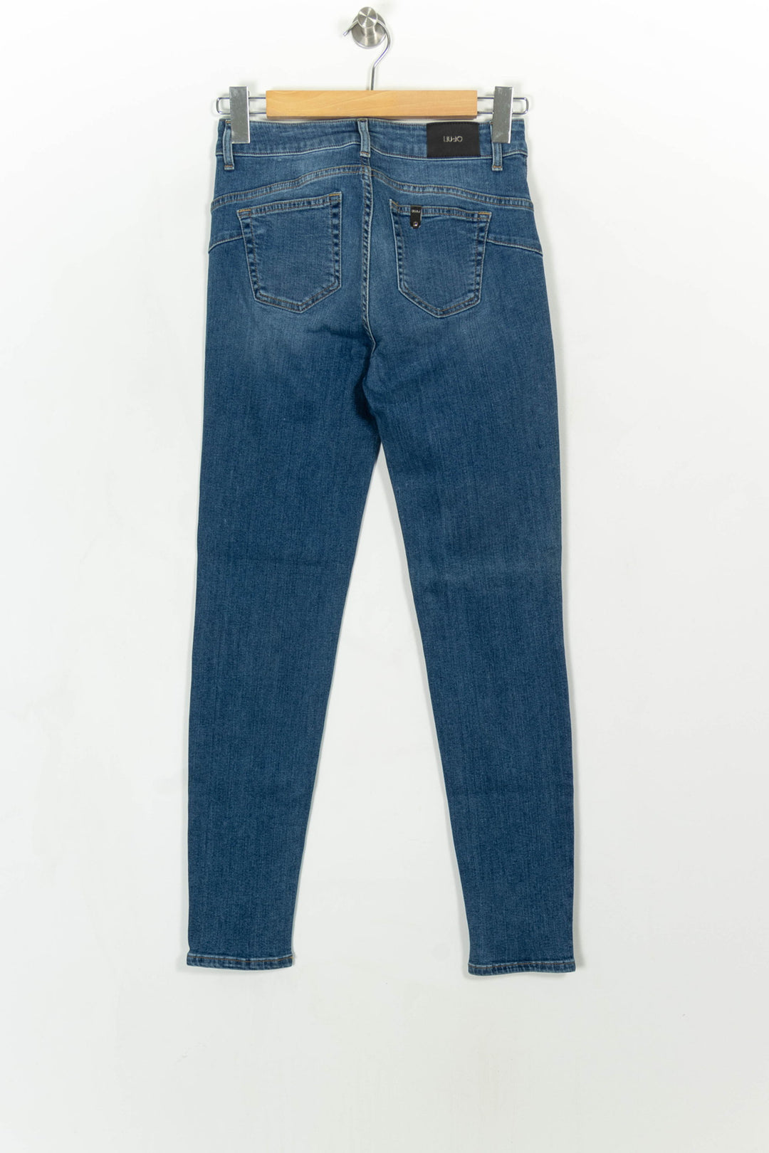 Jean Skinny Bleu - Taille M/38 de la marque Liu Jo | PARAD114400 - Vendu par Paradigme - Image 5