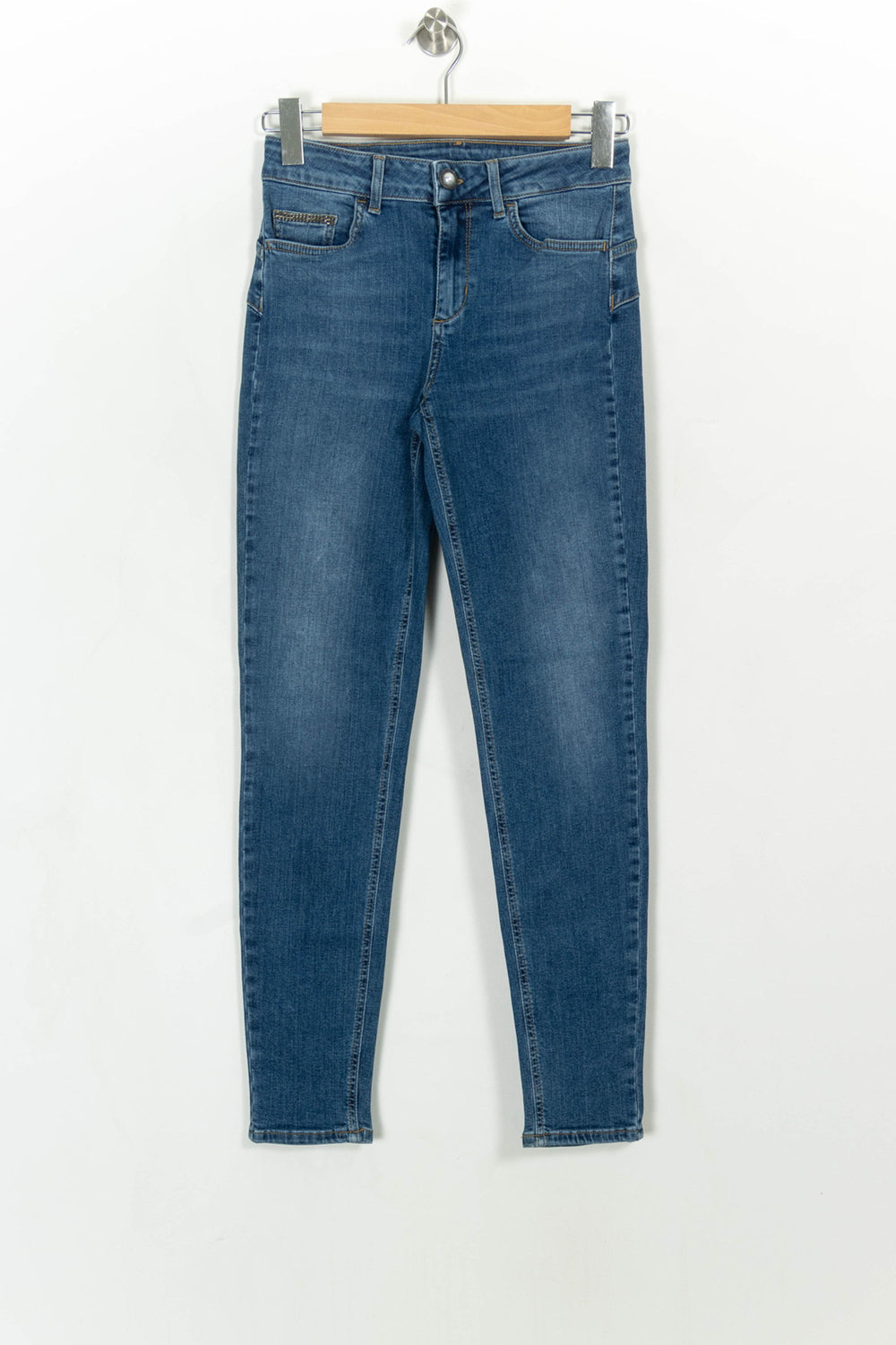 Jean Skinny Bleu - Taille M/38 de la marque Liu Jo | PARAD114400 - Vendu par Paradigme - Image 2