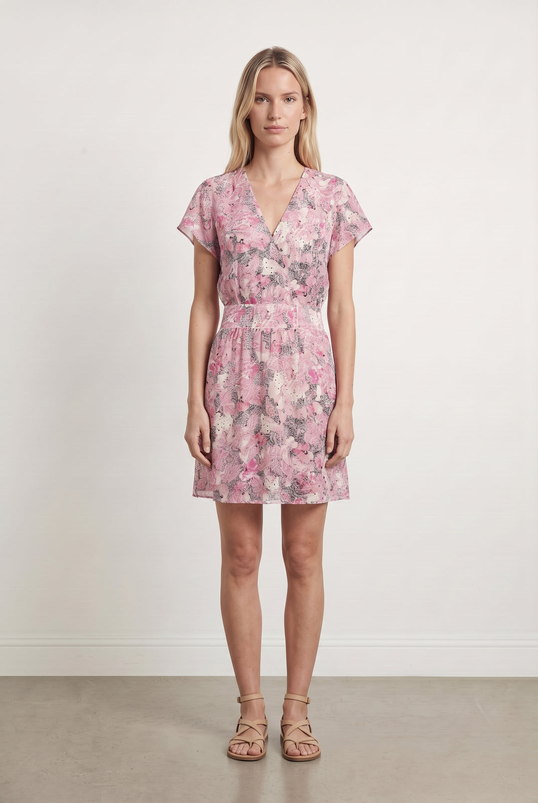 Robe Courte Rose - Taille M/38