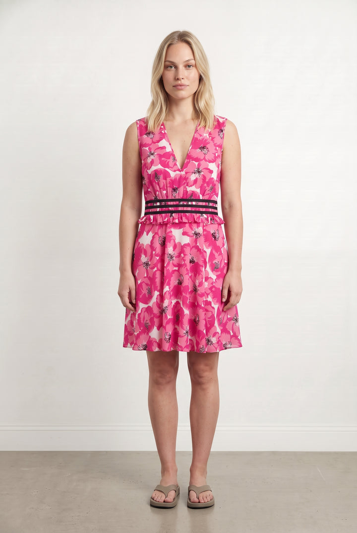 Robe Courte Rose - Taille L/40