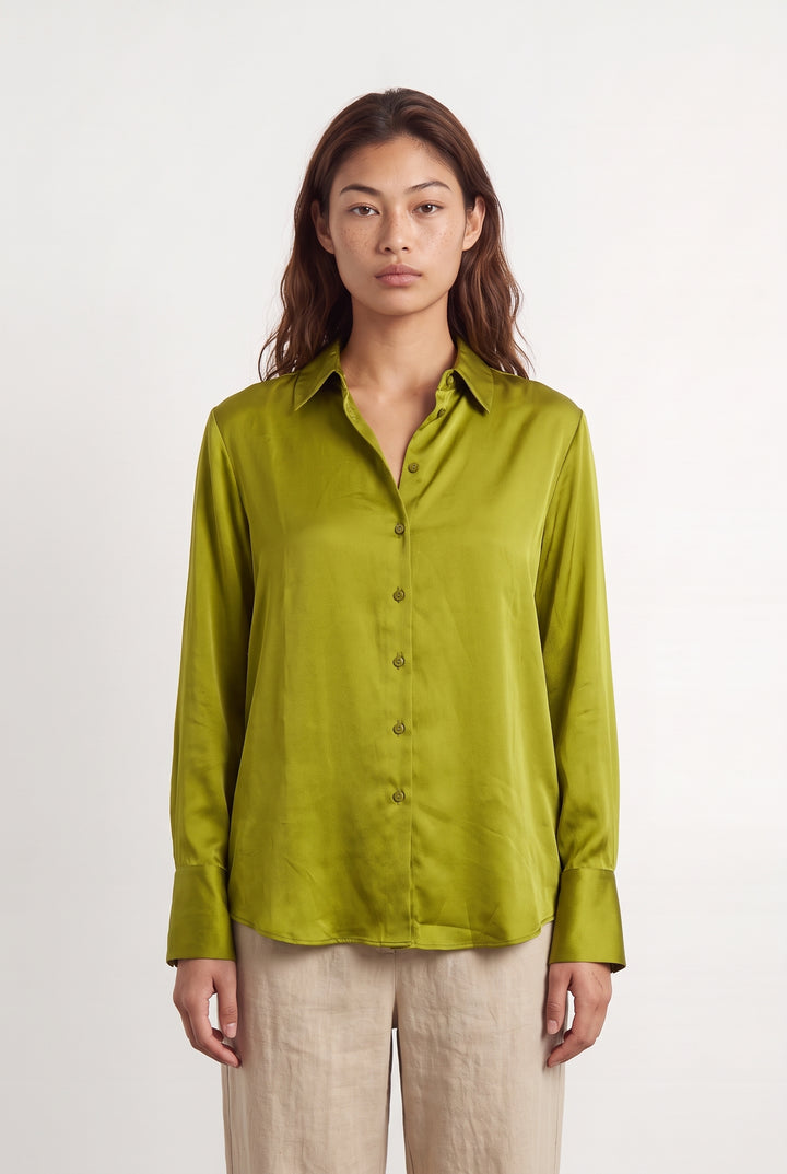 Chemisier Verte - Taille S/36