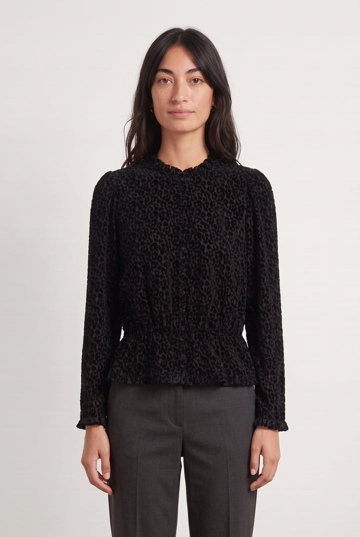 Chemisier Noire - Taille S/36