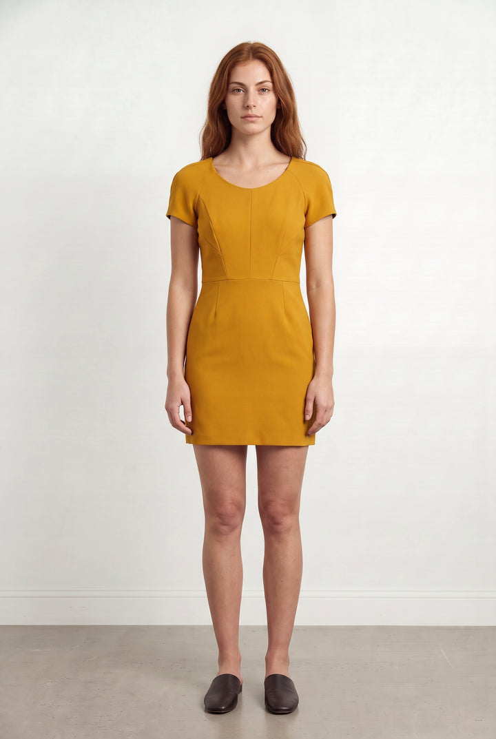 Robe Courte Jaune - Taille S/36