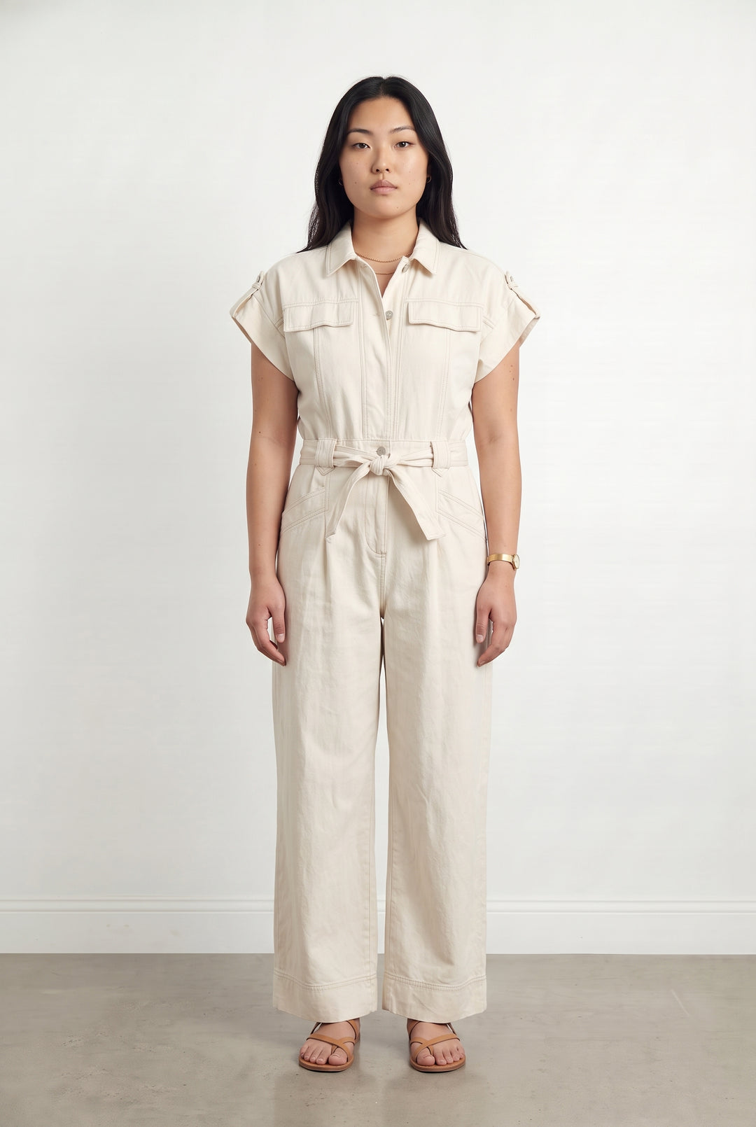 Combinaison Beige - Taille L/40 de la marque Suncoo | PARAD114776 - Vendu par Paradigme - Image 1