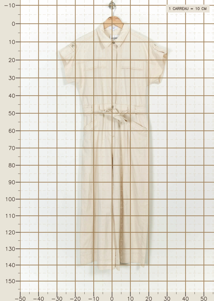 Combinaison Beige - Taille L/40 de la marque Suncoo | PARAD114776 - Vendu par Paradigme - Image 4