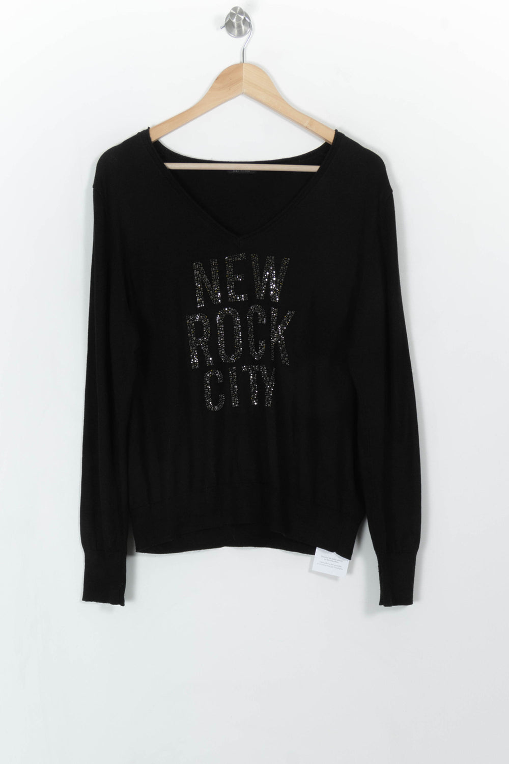 Pull Noir - Taille M/38 de la marque IKKS | PARAD114777 - Vendu par Paradigme - Image 2