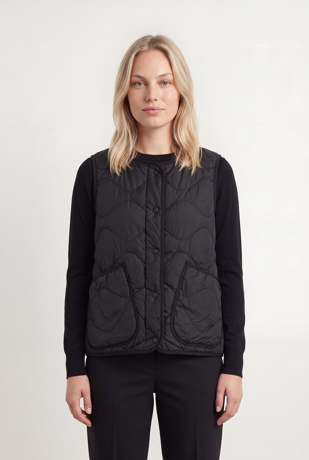 Gilet Noir - Taille L/40 de la marque Comptoir des Cotonniers | PARAD114781 - Vendu par Paradigme - Image 1