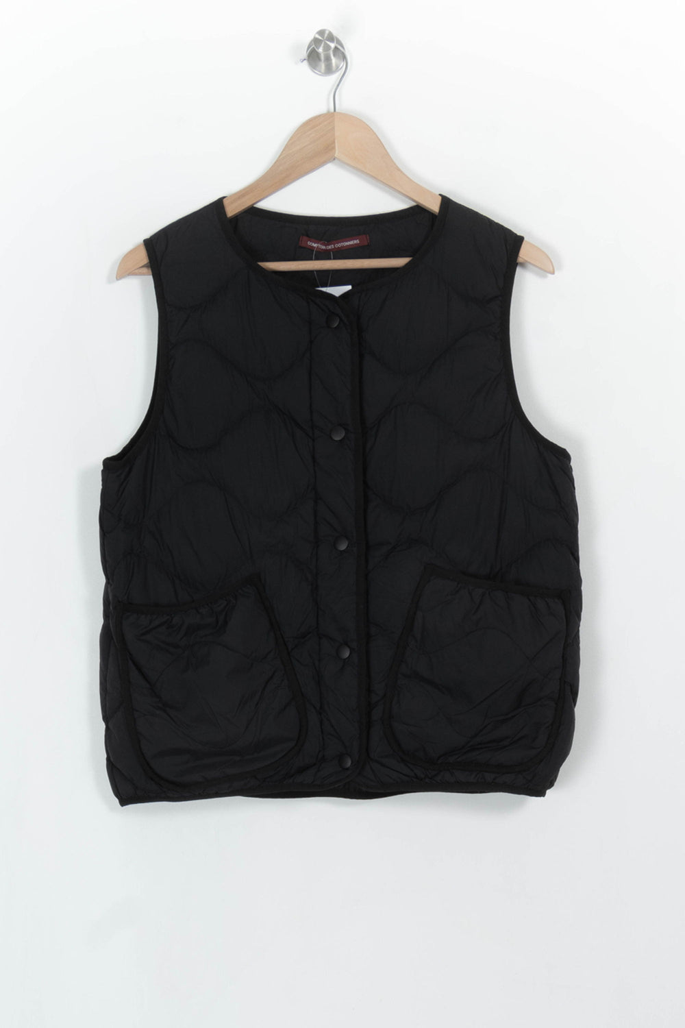 Gilet Noir - Taille L/40 de la marque Comptoir des Cotonniers | PARAD114781 - Vendu par Paradigme - Image 2