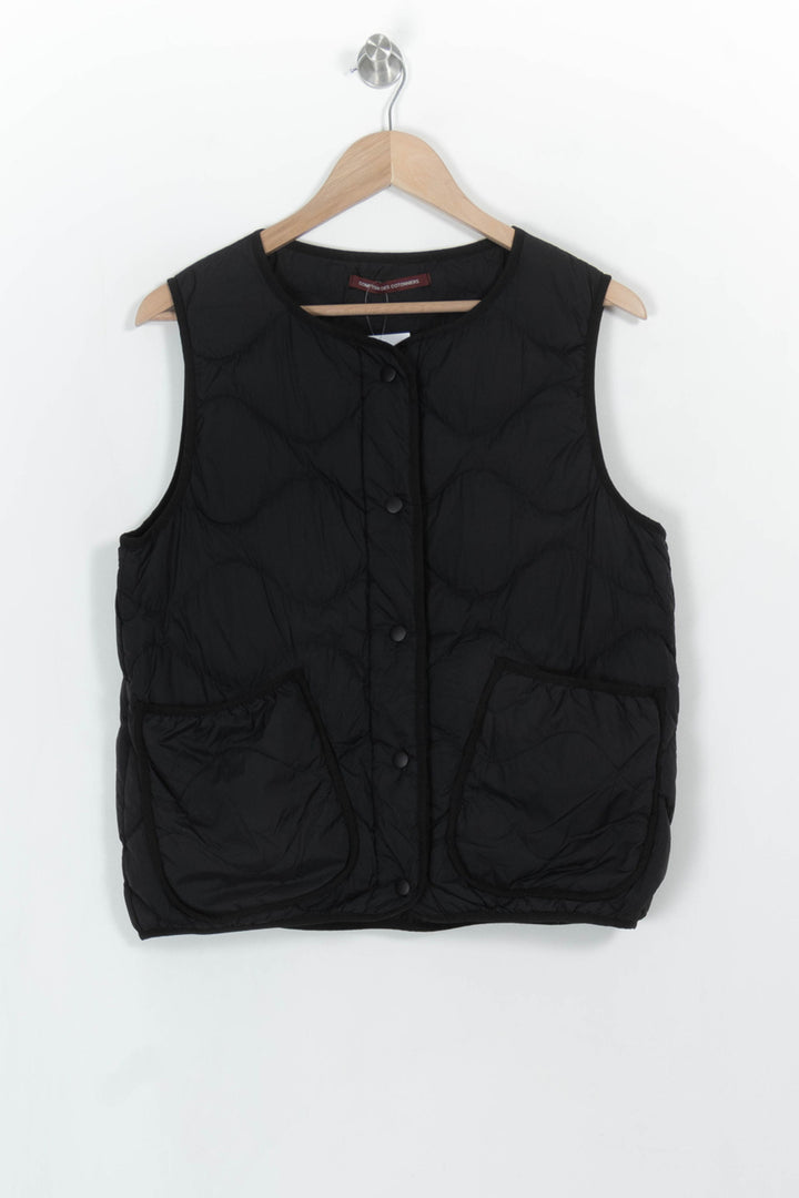 Gilet Noir - Taille L/40 de la marque Comptoir des Cotonniers | PARAD114781 - Vendu par Paradigme - Image 2