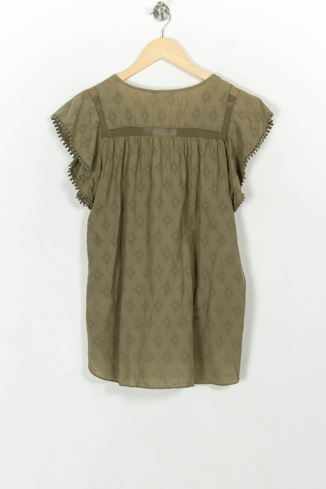 Blouse Verte - Taille S/36 de la marque Sud express | PARAD114788 - Vendu par Paradigme - Image 5