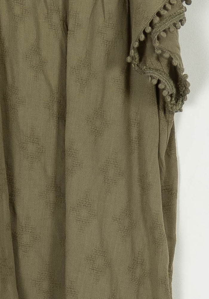Blouse Verte - Taille S/36 de la marque Sud express | PARAD114788 - Vendu par Paradigme - Image 3