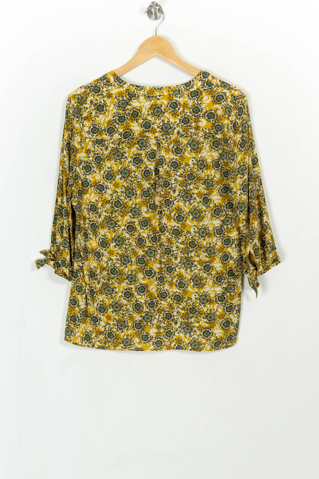 Blouse Jaune et Verte - Taille M/38 de la marque Sud express | PARAD114789 - Vendu par Paradigme - Image 5