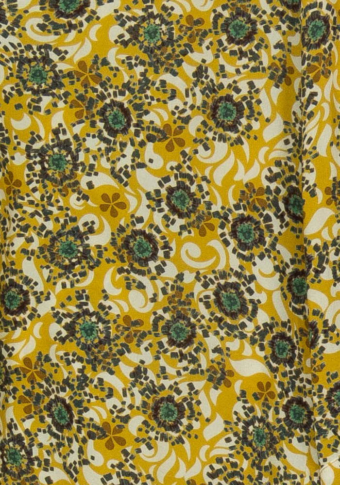 Blouse Jaune et Verte - Taille M/38 de la marque Sud express | PARAD114789 - Vendu par Paradigme - Image 3