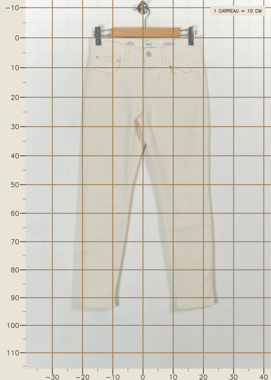 Jean Beige - Taille M/38 de la marque Closed | PARAD114790 - Vendu par Paradigme - Image 4