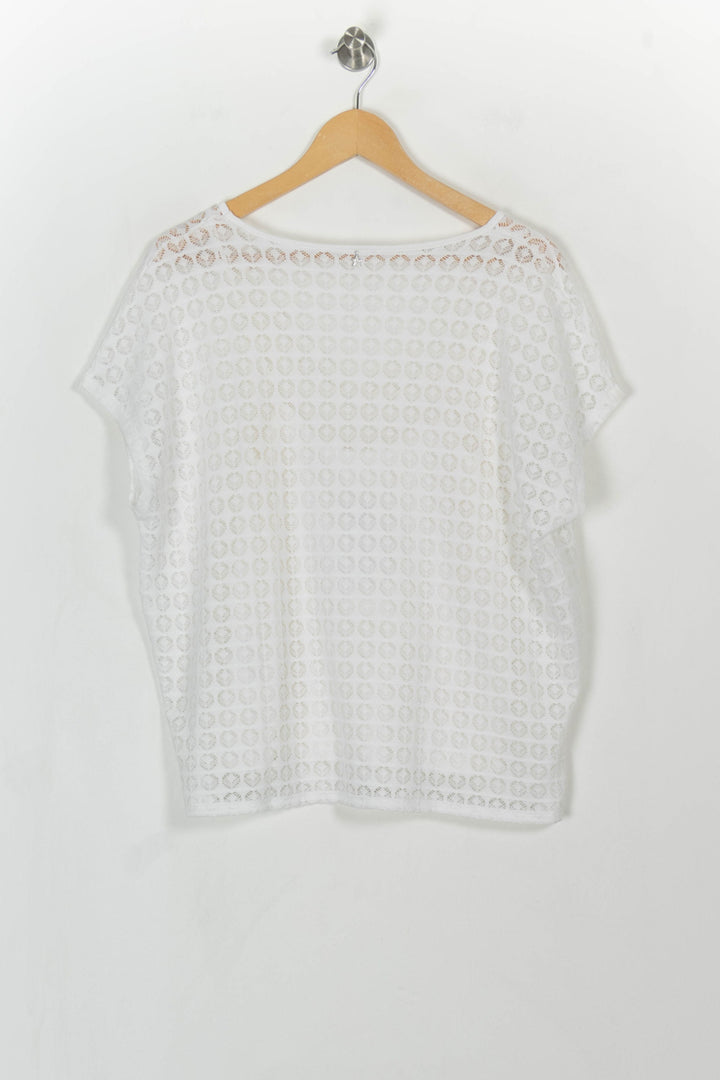 Top Blanc - Taille M/38 de la marque Sud express | PARAD114792 - Vendu par Paradigme - Image 5
