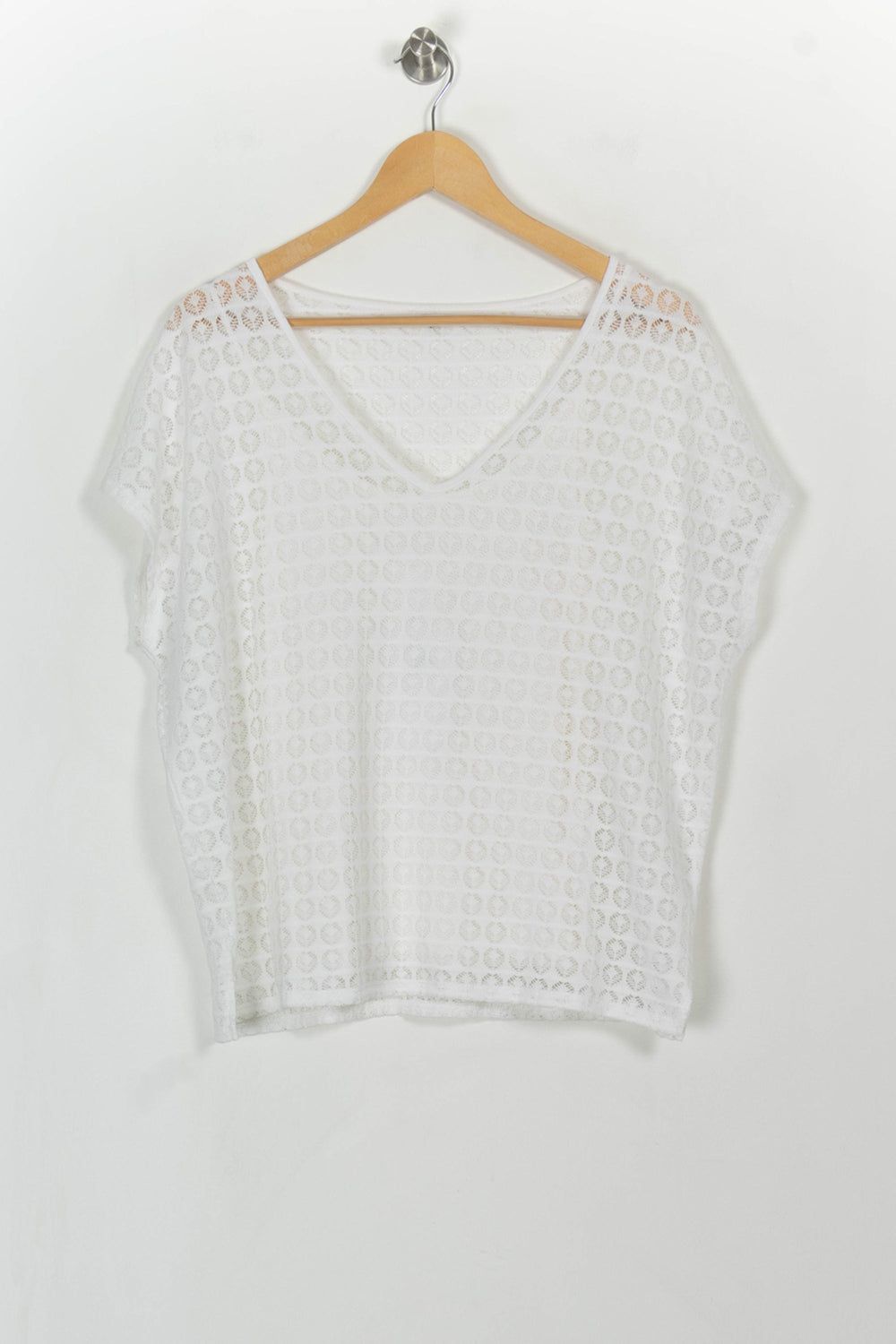 Top Blanc - Taille M/38 de la marque Sud express | PARAD114792 - Vendu par Paradigme - Image 2