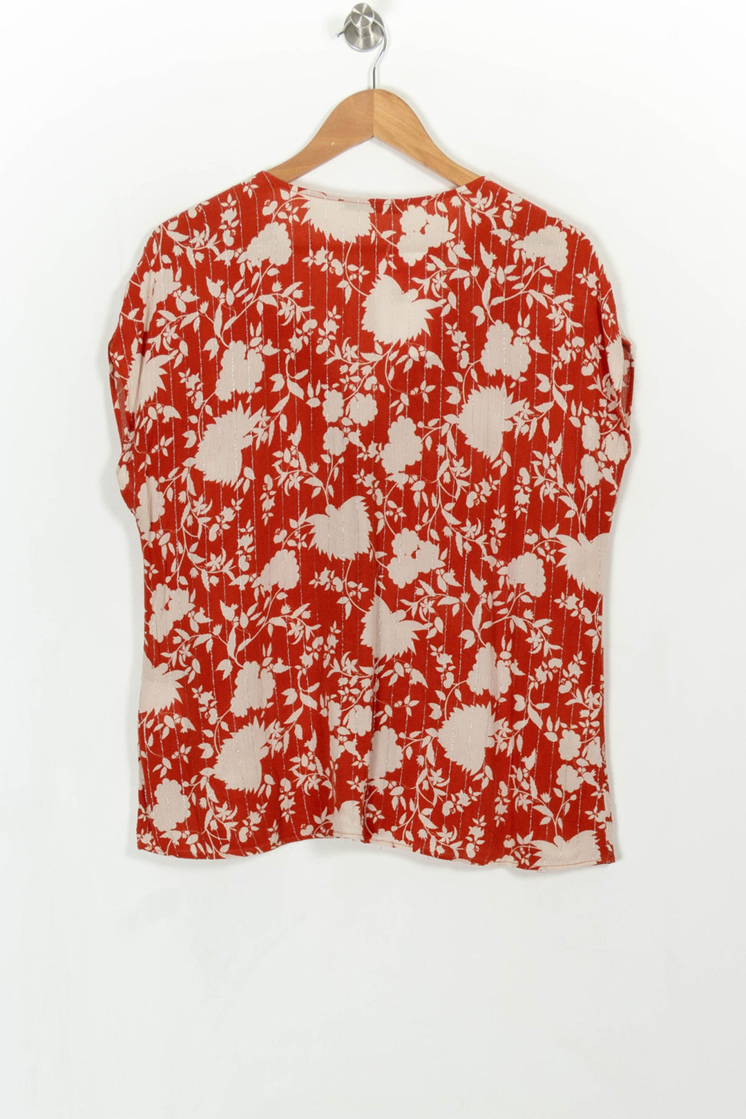 Blouse Rouge et Blanche - Taille M/38 de la marque Sud express | PARAD114794 - Vendu par Paradigme - Image 5