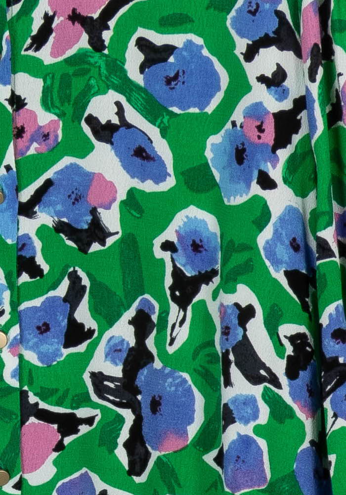 Chemisier Vert et Bleu - Taille L/40 de la marque La Petite Etoile | PARAD114798 - Vendu par Paradigme - Image 3