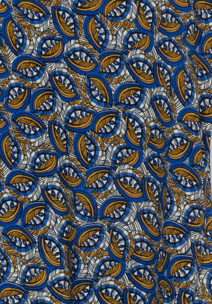 Blouse Bleue et Marron - Taille L/40 de la marque Sud express | PARAD114799 - Vendu par Paradigme - Image 3