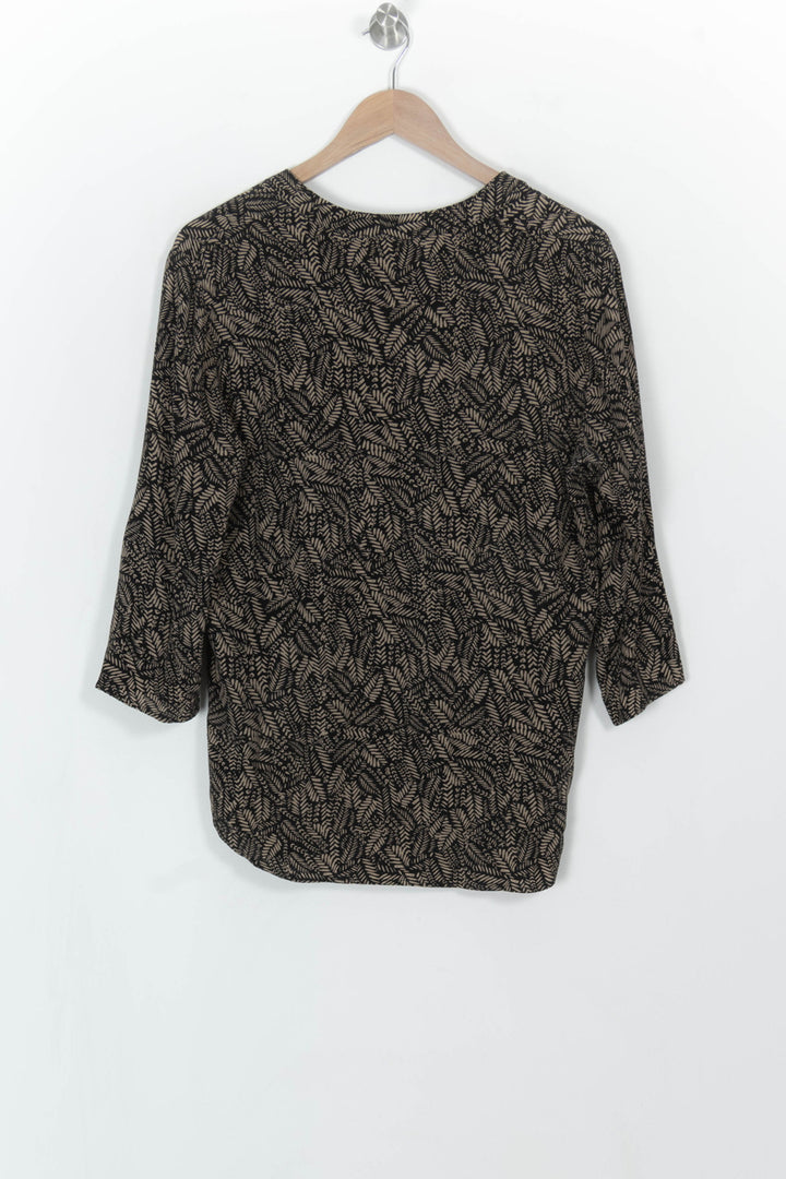 Blouse Noire et Beige - Taille M/38 de la marque Sud express | PARAD114800 - Vendu par Paradigme - Image 5