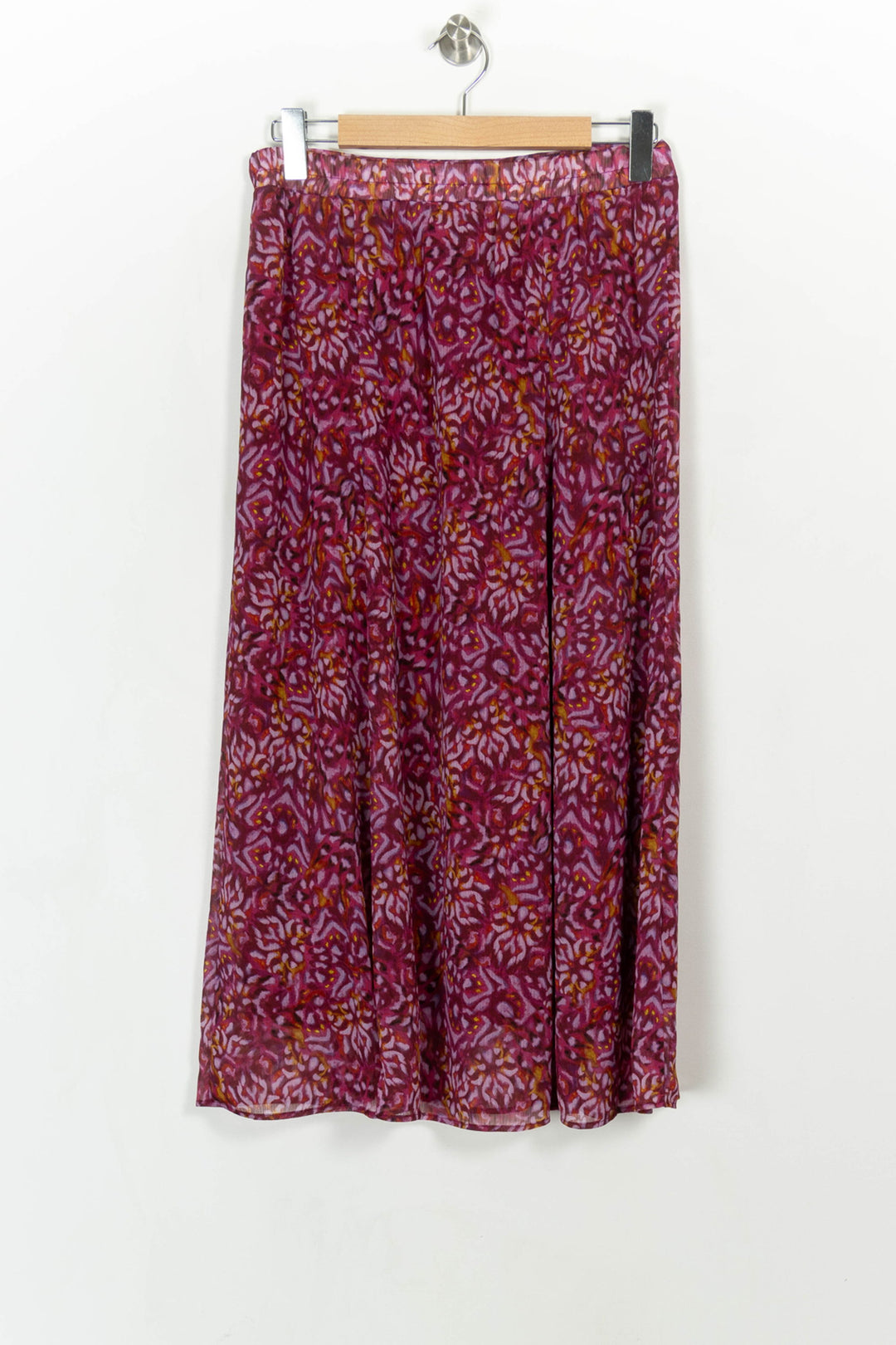 Jupe Longue Rose et Violet - Taille L/40 de la marque Sud express | PARAD114808 - Vendu par Paradigme - Image 5