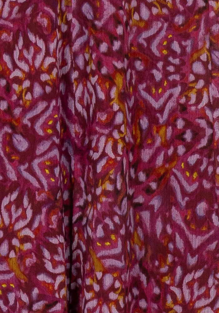 Jupe Longue Rose et Violet - Taille L/40 de la marque Sud express | PARAD114808 - Vendu par Paradigme - Image 3