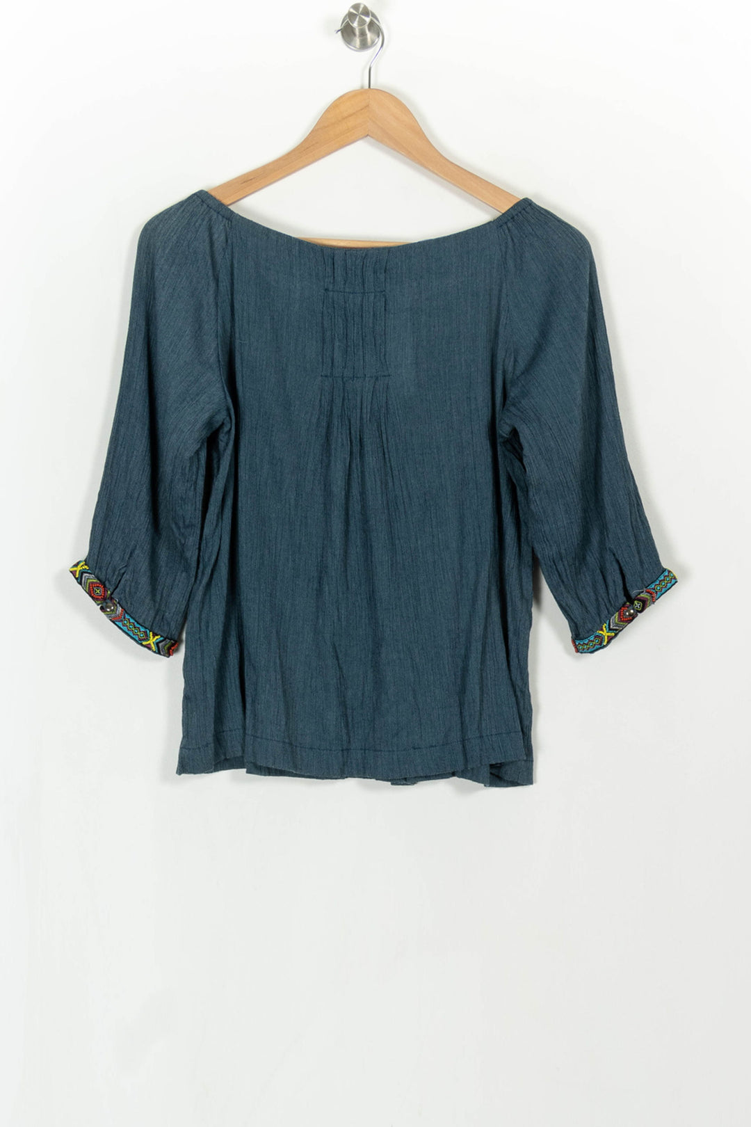 Blouse Bleue - Taille M/38 de la marque Derhy | PARAD114810 - Vendu par Paradigme - Image 5