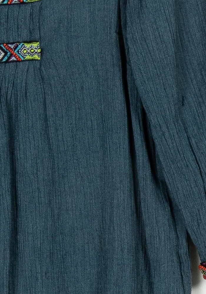 Blouse Bleue - Taille M/38 de la marque Derhy | PARAD114810 - Vendu par Paradigme - Image 3