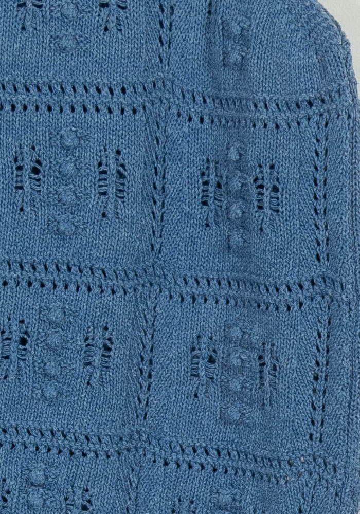 Pull Sans Manches Bleu - Taille M/38 de la marque La Fée Maraboutée | PARAD114815 - Vendu par Paradigme - Image 3