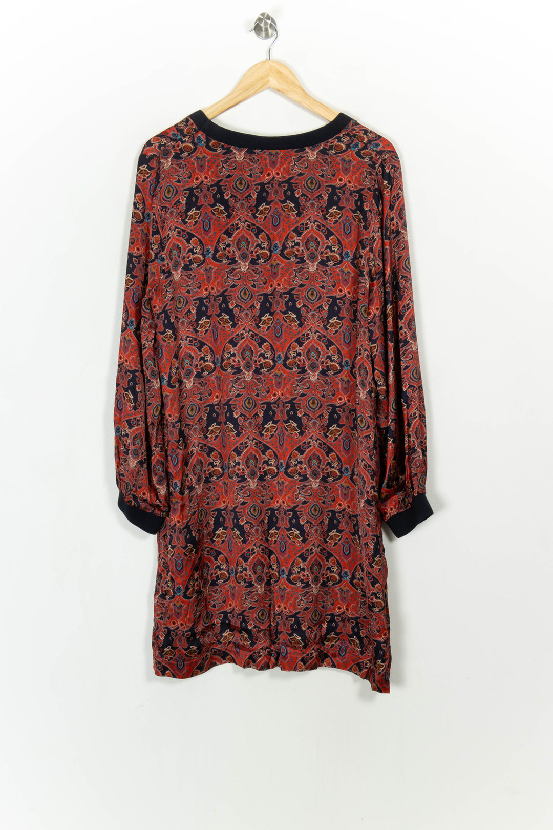 Robe Imprimée Rouge et Noir - Taille XL/42 de la marque La Fée Maraboutée | PARAD114820 - Vendu par Paradigme - Image 5