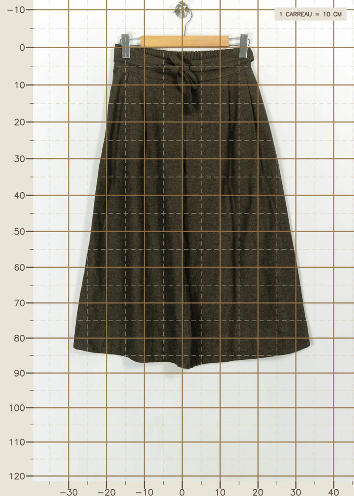 Pantalon Large Vert - Taille M/38 de la marque La Fée Maraboutée | PARAD114821 - Vendu par Paradigme - Image 4