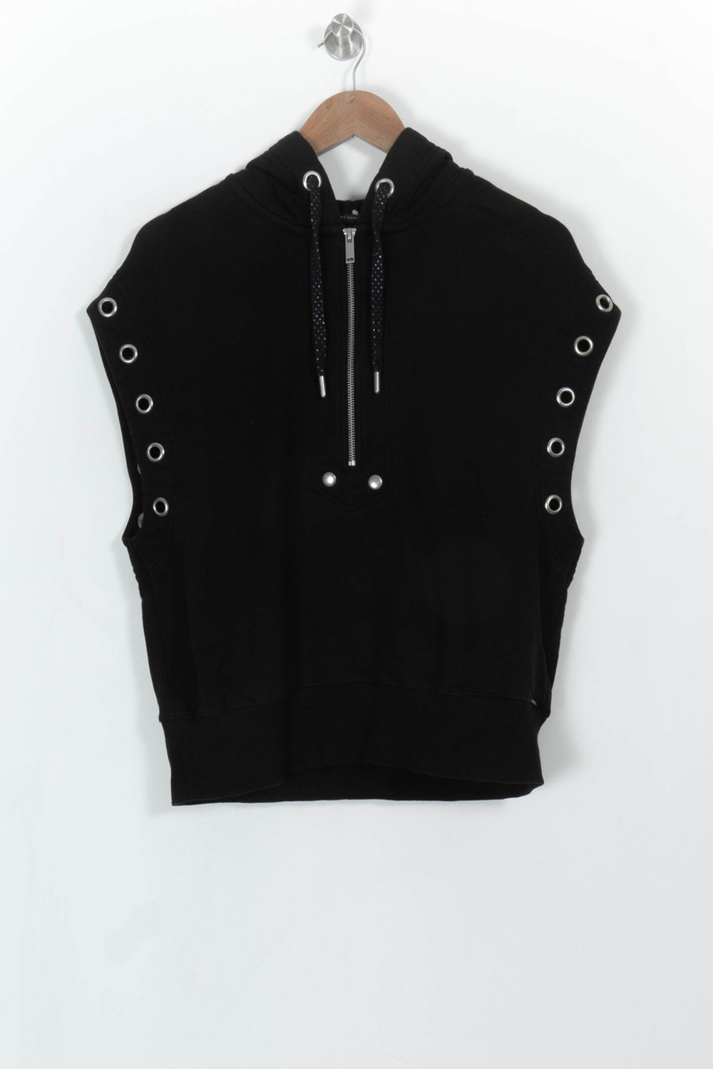 Sweat Sans Manches Noir - Taille M/38 de la marque IKKS | PARAD114829 - Vendu par Paradigme - Image 2
