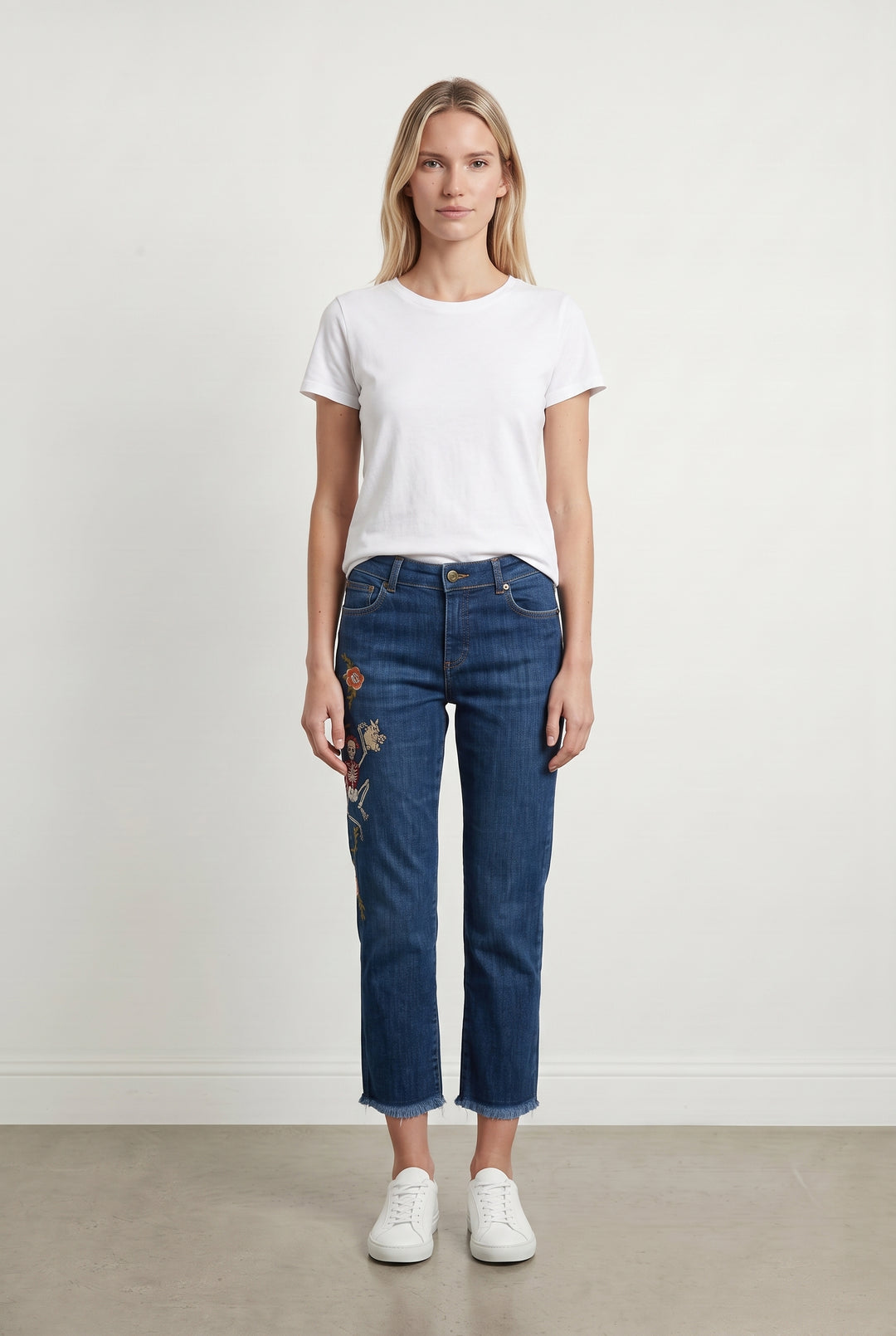 Jean Brodé Bleu - Taille XS/34 de la marque Zadig&amp;Voltaire | PARAD114831 - Vendu par Paradigme - Image 1