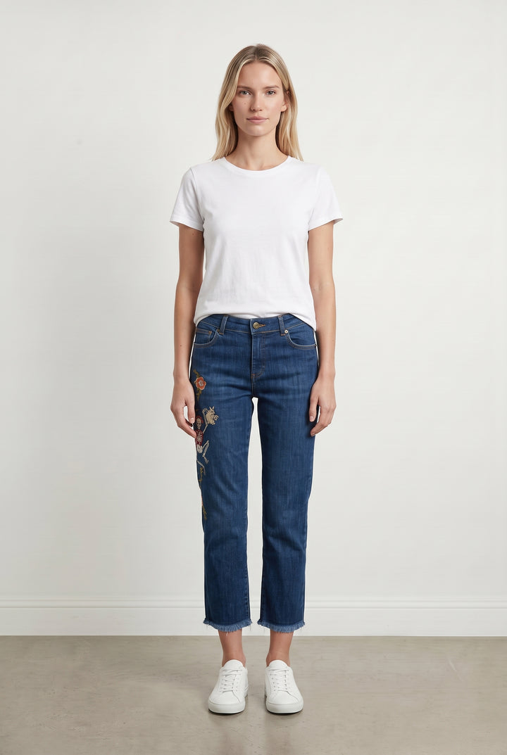 Jean Brodé Bleu - Taille XS/34 de la marque Zadig&amp;Voltaire | PARAD114831 - Vendu par Paradigme - Image 1