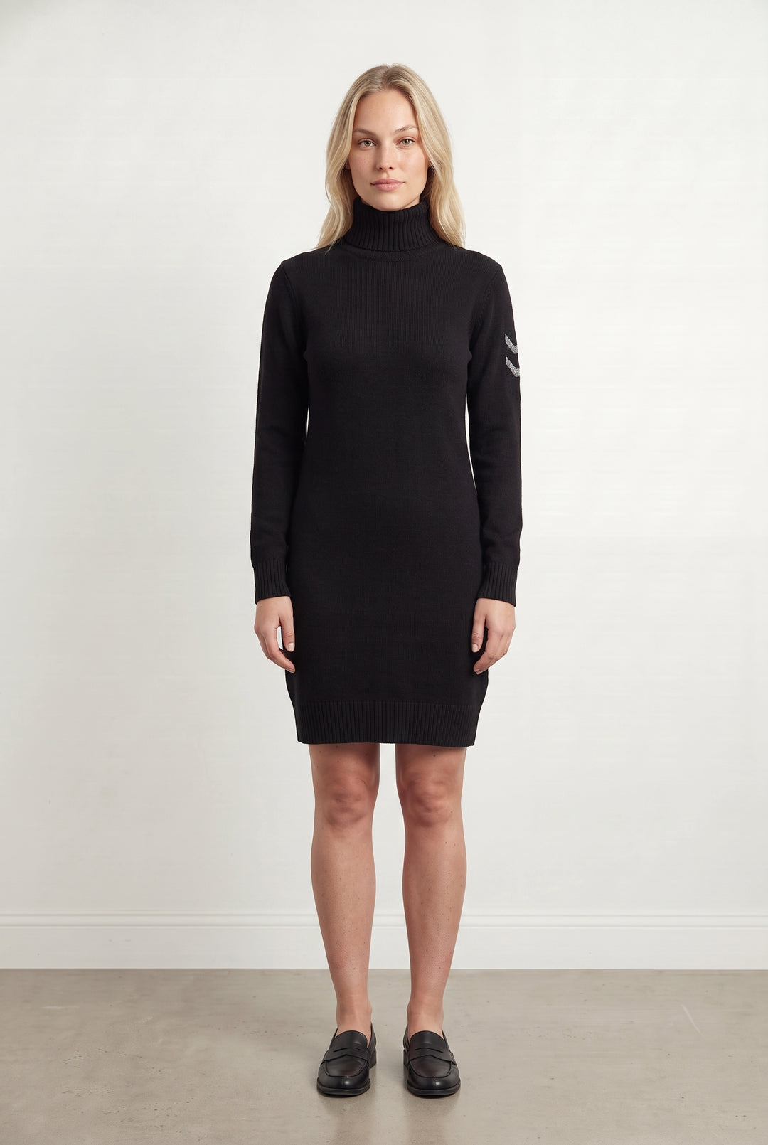 Robe Pull Noire - Taille L/40 de la marque IKKS | PARAD114833 - Vendu par Paradigme - Image 1
