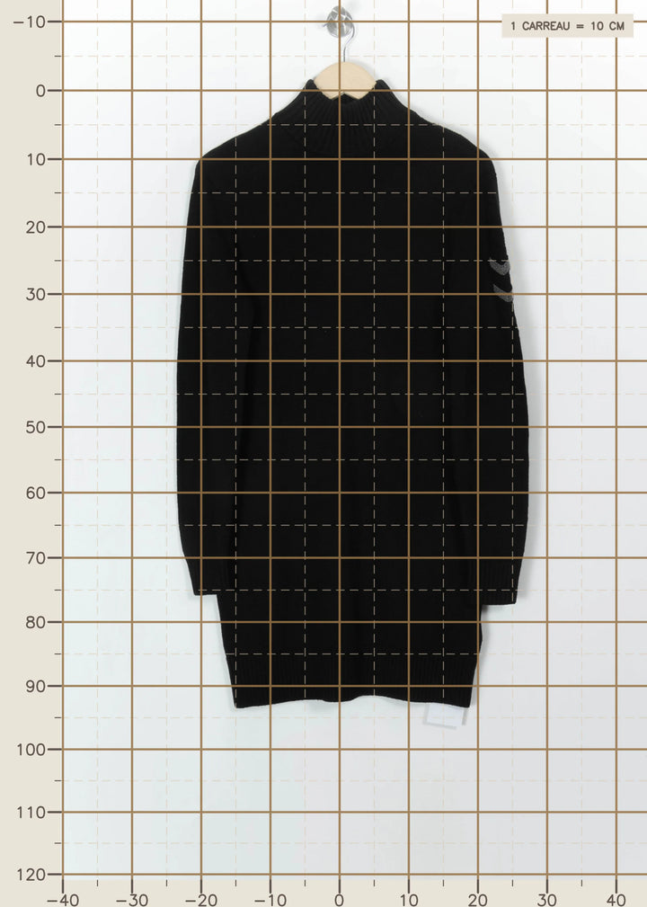 Robe Pull Noire - Taille L/40 de la marque IKKS | PARAD114833 - Vendu par Paradigme - Image 4