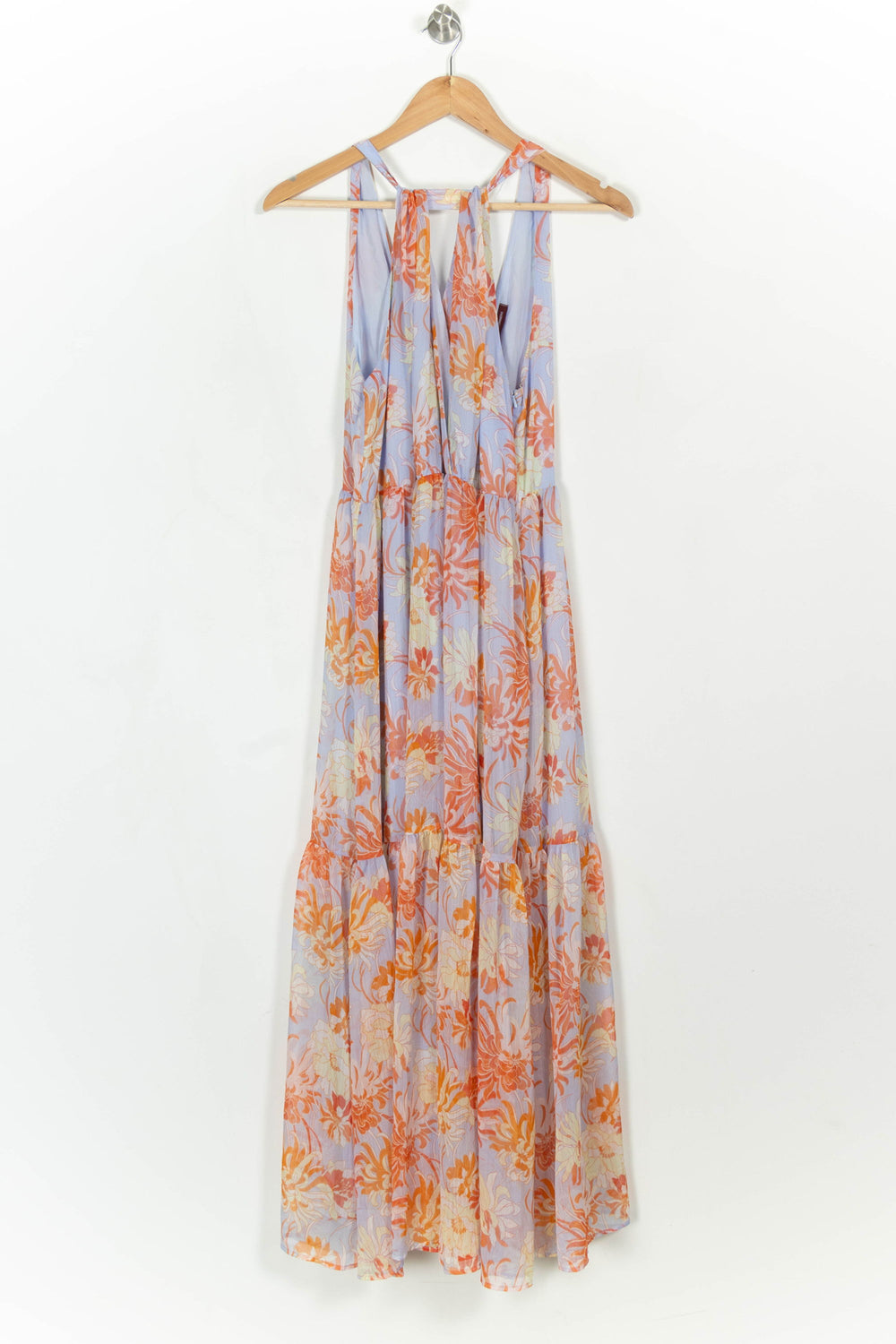 Robe Longue Lilas et Orange - Taille L/40 de la marque Comptoir des Cotonniers | PARAD114834 - Vendu par Paradigme - Image 2