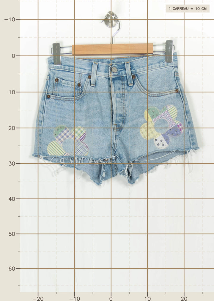 Short en Jean Bleu - Taille S/36 de la marque Levi&