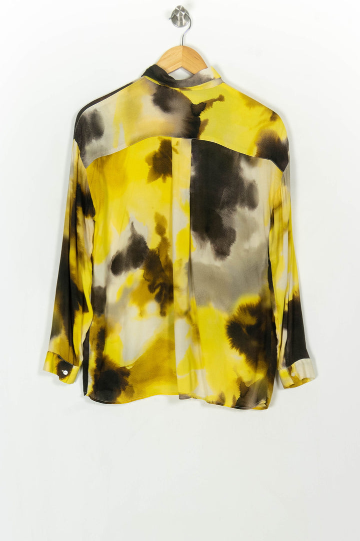 Chemise Jaune et Noire - Taille XS/34 de la marque Caroll | PARAD114840 - Vendu par Paradigme - Image 5