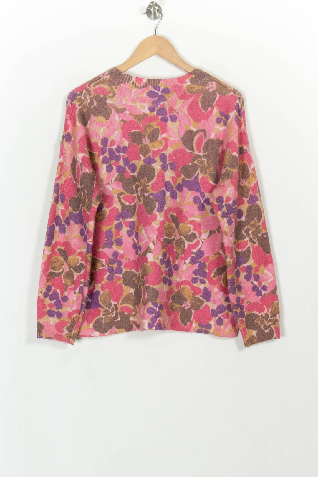 Pull Rose et Marron - Taille L/40 de la marque La Petite Etoile | PARAD114843 - Vendu par Paradigme - Image 5