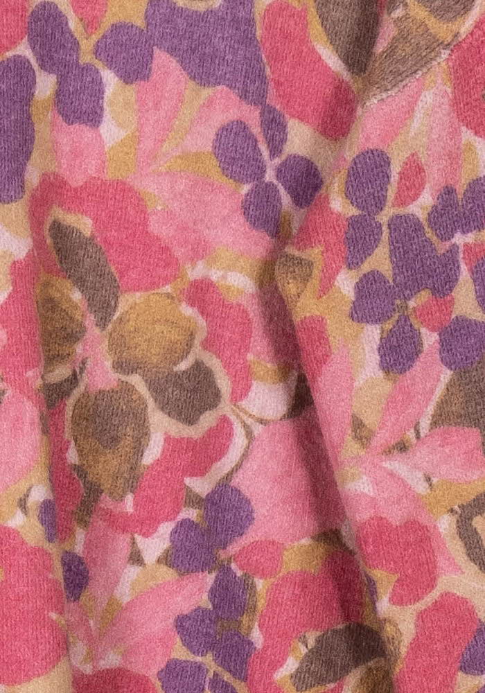 Pull Rose et Marron - Taille L/40 de la marque La Petite Etoile | PARAD114843 - Vendu par Paradigme - Image 3